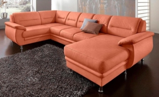 sit&more Wohnlandschaft Mailand U-Form, wahlweise mit Bettfunktion, frei im Raum stellbar