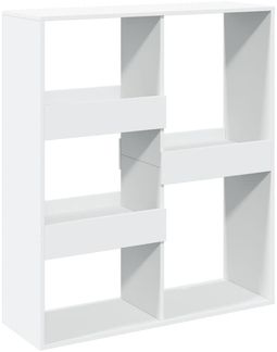 vidaXL Bücherregal/Raumteiler Weiß 100x33x115 cm 854508