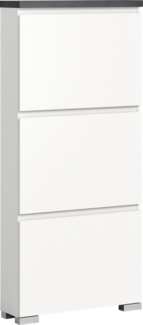 INOSIGN Schuhschrank Skoskap, Tiefe 18cm, 3 Klappen mit Schuhwalze, Platz für 9 Schuhpaare Schuhkipper, Schuhkommode, Schuhregal, Kommode, Anrichte