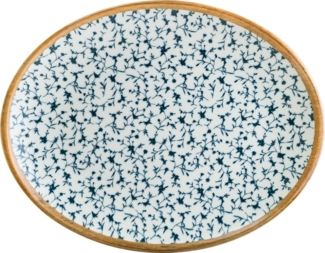 Bonna Teller 6x Bonna Calif Moove Platte oval 31cm 3cm Servierplatte, Teller für den Alltag und für jeden Anlass