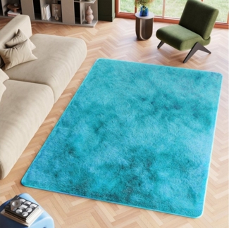 Tapiso Hochflor-Teppich SILK, rechteckig, Höhe: 35 mm, Wohnzimmer, Schlafzimmer, Hochflor