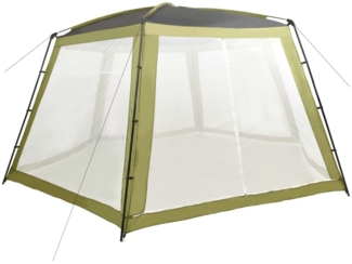 vidaXL Pool-Zelt Stoff 660 x 580 x 250 cm Grün 93041