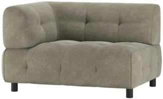 Modulsofa Louis aus Chenille Links, Grün