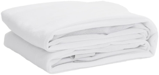 vidaXL Matratzenschoner Weiß 90x220 cm Wasserdicht 4100175