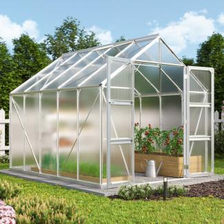 Vitavia Gewächshaus "Domus 8300", aluminium, 8,3 m²,4 mm HKP