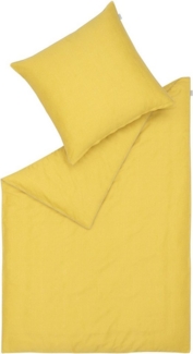 Musterring Bettwäsche Ease 155x220 cm gelb