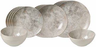 Ritzenhoff & Breker Cecina Einsteiger-Set 16-teilig gemustert - Perle