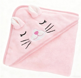 CLTYQ Kapuzenhandtuch Kapuzenhandtuch Baby Kapuzenhandtuch mit Waschlappen,mit süßen Ohren, für Neugeborene (set)weiches Coral-Fleece-Badetuch Weihnachtsgeschenke