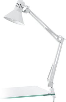 EGLO FIRMO Tischleuchte, weiß glänzend