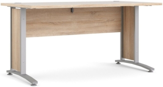 Tvilum Schreibtisch Computertisch PRIMA, Eiche Struktur Dekor, 150 x 75 x 80 cm