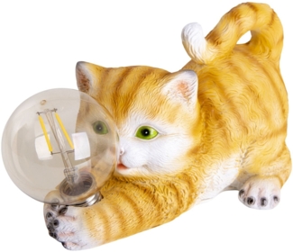 Solarleuchte Garten Katze Tier LED Solarlampe Außen Außenleuchte Solar 5265503