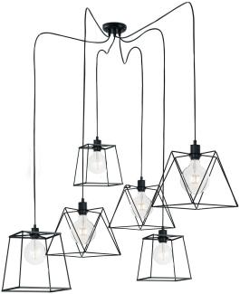 Luce Design Brooklyn S6 Pendelleuchte 6-flammig ECO Light