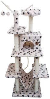 Kratzbaum Katzenbaum Katzenkratzbaum 155 cm Kletterbaum Spielbaum Footprint