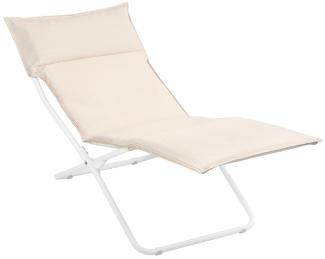 Outdoor Lounge-Sessel BAYANNE Argile / Gestell Kaolin