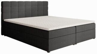 Beautysofa Boxspringbett TOPIQ mit Bettkasten (Bett für Schlafzimmer), mit 2x Bettkästen, Federkernmatratze
