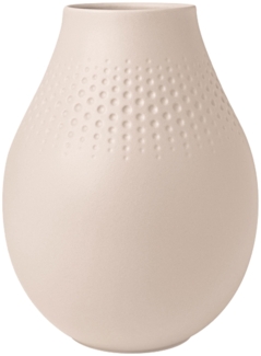 Villeroy & Boch Manufacture Collier Vase Perle 20 cm beige - DS