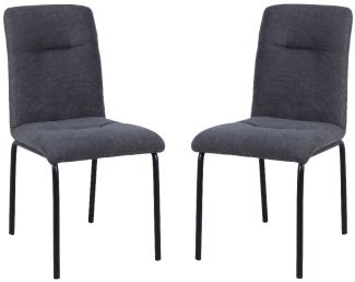 Stuhl 2er-Set Essstuhl Polsterstuhl Esszimmerstuhl Küchenstuhl Stuhlset