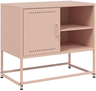vidaXL TV-Schrank Rosa 68x39x60,5 cm Stahl 846519