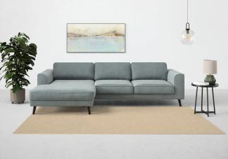 TRENDMANUFAKTUR Ecksofa Lumber Jack, elegantes Designsofa, L-Form, wahlweise mit Bettfunktion u. Bettkasten