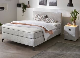 INOSIGN Boxspringbett "Alinas" OTTOs Choice! Topseller, inkl. Topper, erhältlich in unterschiedlichen Breiten und Farbvarianten