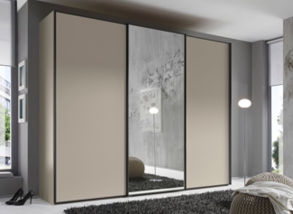 STAUD Schwebetürenschrank Sinfonie Plus, edles Design in hochwertiger Qualität, Made in Germany Mit Spiegeltür und vier verschiedenen Ausstattungsvarianten