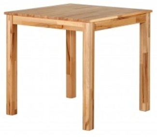 Esstisch Küchentisch 75x75 cm kernbuche massiv, geölt