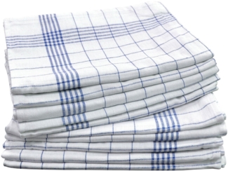 Dyckhoff Geschirrtuch Karo, (Packung, 10-tlg, 10 Geschirrtücher 50 x 70 cm)