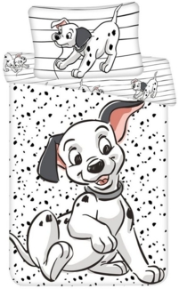 Disney Baby Wende Bettwäsche Set 101 Dalmatiner 100x135 cm