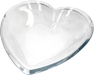 Ritzenhoff&Breker Cuore Gebäckteller Glas Herz 30,5cm Schale Platte Weihnachten