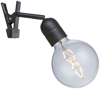 Halo Design No. 717309 LED Clip-On Klemmleuchte ELEGANCE schwarz matt E27