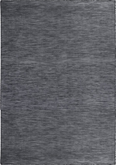 Outdoor Teppich Maria rechteckig - 120x170 cm - Schwarz