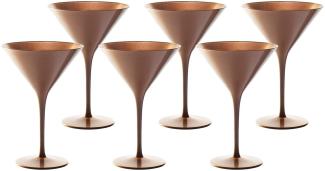 Stölzle Lausitz ELEMENTS Cocktailschale Bronze 6er Set