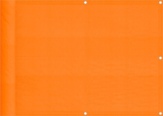vidaXL Balkon-Sichtschutz Orange 75x800 cm 100 % Polyester-Oxford 42002139