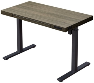 KOWO Schreibtisch Höhenverstellbarer Schreibtisch Elektrisch Bürotisch mit Tischplatte, Mobilo, mit Touch Funktion und Schublade, mit USB und Kabelloses Laden