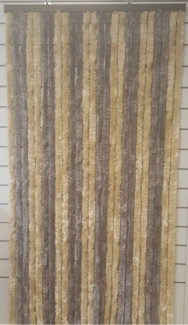 EXPLORER Türvorhang, Hakenaufhängung (1 St), blickdicht, Chenille