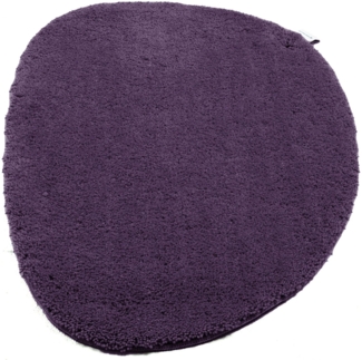 TOM TAILOR HOME Badematte Cozy Bath UNI, Höhe 27 mm, rutschhemmend beschichtet, fußbodenheizungsgeeignet, Polyester, oval, Badteppich, Uni Farben, rechteckig, rund und oval erhältlich