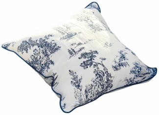 Mirabeau Kissenhülle Kissenhülle Simone blau/weiß
