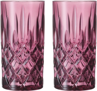 Nachtmann Noblesse Longdrinkgläser berry 2er Set