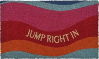 Giftcompany Fußmatte Fußmatte aus Kokosfasern Jump Right In (75x45cm)