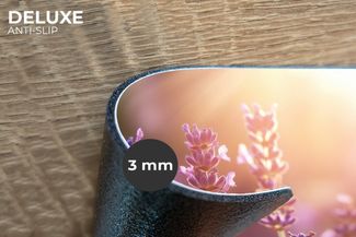 MuchoWow Platzset Lavendelblüten - Lila - Sonnenlicht, (6-St), Platzsets, Tischset, Abwaschbar, Tischsets, Platzdeckchen