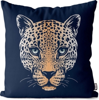 VOID Kissenbezug, (1 Stück), Leopard Wildkatze Raubtier Jag-uar tier Katze Wildtier Safari Löwe Ti
