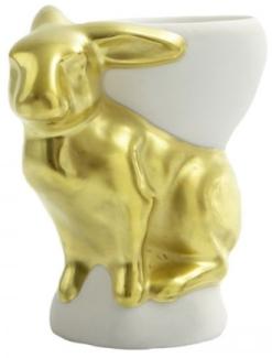 Reichenbach Eierbecher mit Hase Gold G7803/12