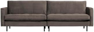 BePureHome Rodeo Classic Sofa Taupe 3 Sitzer