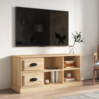 vidaXL TV-Schrank Sonoma-Eiche 102x35,5x47,5 cm Holzwerkstoff 816179