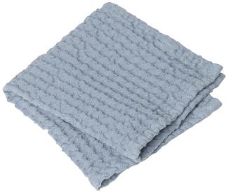 Blomus CARO Gästehandtücher 2er Set, Gästetuch, Handtuch, Baumwolle, ashley blue, 30x30 cm, 69184