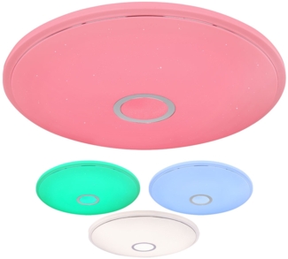 RGB LED Deckenlampe, App- und Sprachsteuerung, 68 cm