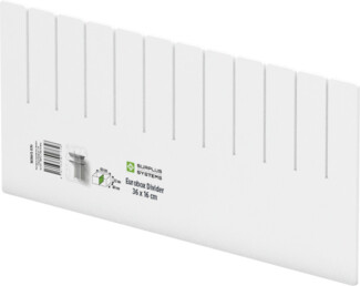 Surplus Systems Abtrenner für Eurobox 36 x 16 cm, weiß