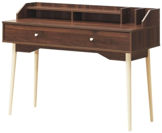 KOMFOTTEU Computertisch mit Schublade, Schreibtisch