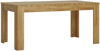 Esstisch Coswig / Cortina , Holzfarben , 160 x 76 x 90 cm
