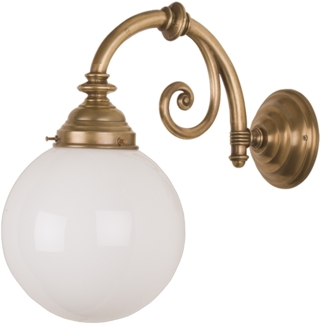 Wandleuchte A93-120op Berliner Messing